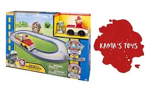 Paw Patrol Rocky's Barn Rescue Track Set PLAYTIME!! - Kama's Toys