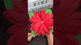 WoW! 😍 Easy Paper Flower Christmas Decorations 2024