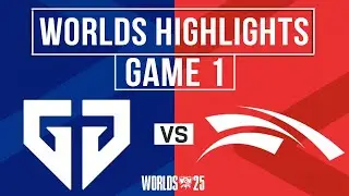 Resumen del partido 1 de GEN vs. HLE | Cuartos de final del Mundial 2025 | Gen.G vs. Hanwha Life ...