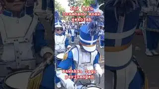Ini Baru Dramband Anak Sekolah #shortvideo #dramband #pawai17agustus
