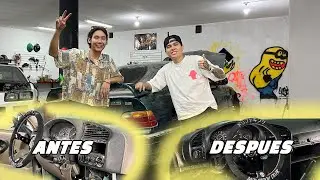 ManuelRivera11 visita el taller / Modificando el interior del E36 de Drift | Kenyi Nakamura