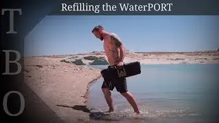 Refill the WaterPORT with a Compressor