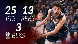 Chet Holmgren 25 pts 13 rebs 3 blks vs Pacers 25/26 season
