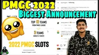 PMGC 🌟2022 Date Released PMGC | PMGC Tournament Coming Soon 💥
