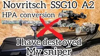 Novritsch  SSG10  A2 Sniper  HPA  I don’t know if was a good choice 😢