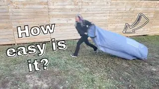 Watch me try to inflate this festival Lounge Chair | AlphaBeing Review