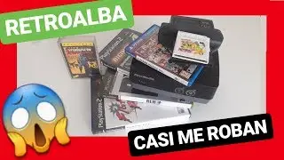RETROALBA!!!!!!!!⚠️Casi me ROBAN😱 los juegos que compr&eacute;!!!
