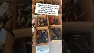 Unboxing TSA Confiscated Knives: Turning Prohibited Items into Profit