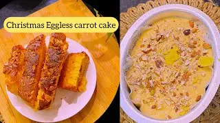 ￼Easy Christmas Eggless carrot Cake Recipe No Fail, Super moist  #Amolikakitcen3