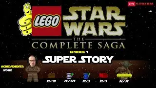 Lego Star Wars TCS: Ep 1 / SUPER STORY (All 6 Chapters) - HTG