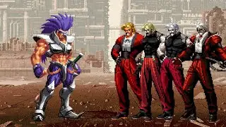 [KOF Mugen] Lion King vs Bosses Rugal Team