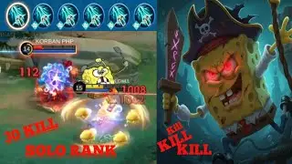 cyclops 30 KILL Solo rank | skin spongebob 