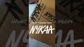 Nykaa hot pink sale haul ✨❤🥳📦| what i ordered from nykaa| hot pink sale haul | nykaa haul #shorts