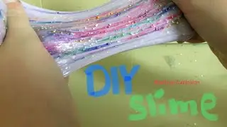 DIY Rainbow Explosion Slime!!!! Testing Pinterest DIYs!!