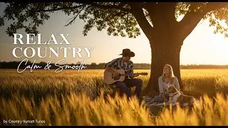 Peaceful Sunset Harmony 🎶 Country Guitar Music for Study, Sleep, and Stress Relief Calm Nights