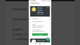 Free Bitcoin mining 100 GHS free MycloudBtc free Bitcoin mining 100 GHS