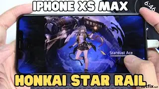 iPhone XS Max Honkai Star Rail Gaming test | Apple A12 Bionic