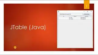 JTable (Java)  Example