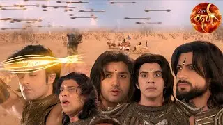 कर्ण के एक इशारे पर बरसे तीर, पांडवों की ढालें टूटी || Suryaputra Karn
