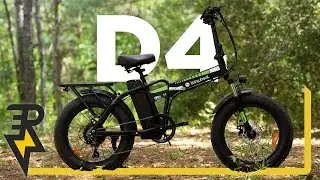 Доступный складной электровелосипед | Обзор электровелосипеда isinwheel D4