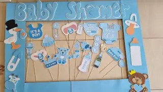 photocoll para baby shower o bautizo