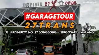 GARASI BUS MASA KINI PO. 27 TRANS, BERSIH, NYAMAN & AMAN (GARAGE TOUR)