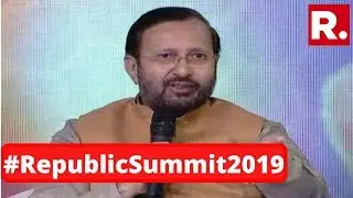Union Minister Prakash Javadekar Speaks On Digital India At Republic Summit