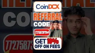Coindcx Referral Code : (77275873P2Vv4) Enjoy 10% Discount On Trading Fees | Coindcx Invite Code