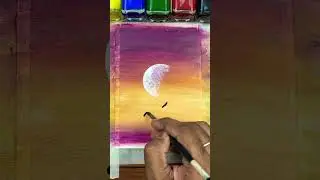 a tree with women face |Acrylic painting#shorts#youtubeshorts