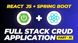 Creating Post User Page with Form & Inputs | ReactJS + Spring Boot CRUD Full Stack App | Part 10