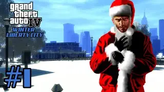 Grand Theft Auto 4: Winter Liberty City - Снежный Город Свободы #1 (100%)