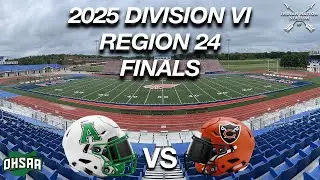 2025 OHSAA High School Football | Division VI Region 24 Finals | Anna Vs Coldwater