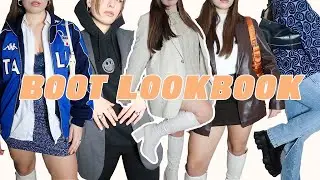 Styling boots for Autumn/Winter | Boot outfit ideas lookbook