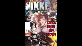 Level 1-2 || NIKKE Goddess of Victory || SIGN UP NOW Closed Beta Test CBT2 NA New Game English Voice