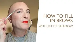 How To Fill Brows With Eyeshadow