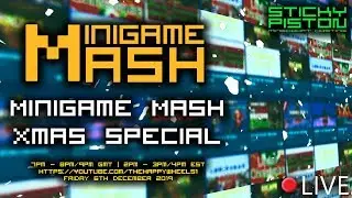 🔴 MINIGAME MASH LIVE!! | StickyPiston Hosting | Join The Fun! [Minecraft]