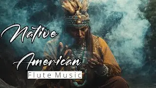 Native Spirit Flute Sleep 🔥 LOWER flute tones 🔥 deep healing sleep music, soothing native music