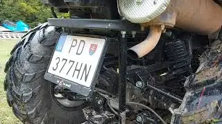 Sound test.Yamaha wolverine vs Cf moto 450 4x4