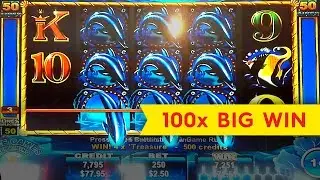 50 Dolphins Slot - BIG WIN BONUS!