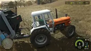 FARMING SIMULATOR 25 zimsko decembaracko gnojenje njive sa FIAT 1300 DT