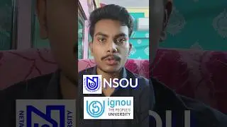 NSOU & IGNOU PG Admission Date 2025 #nsou #ignou #pg #openuniversity
