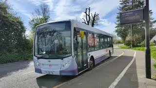 *Knackered* Onboard: First Chelmsford FJ58 YSL 44597, working the c6 to Chelmsford Bus Stn