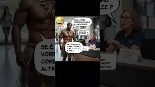 UN CANNIBALE ALL'UNIVERSIT&Agrave; #perte #memes #humor #viral #barzellettequellebelle