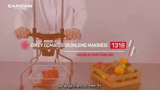 Cancan Dikey Domates Dilimleme Makinesi | Manuel | End&uuml;striyel Mutfak