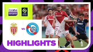 Monaco v Strasbourg | Ligue 1 23/24 | Match Highlights