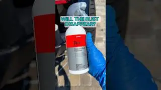 Rust Vanished in Seconds?! 🔥 Koch Chemie Test! #Carcare #detailing