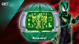 Esprim Recovery Capsem Animated Pixel Kamen Rider Zeztz Driver Henshin 仮面ライダーゼッツ エスプリム リカバリーカプセム 変身音