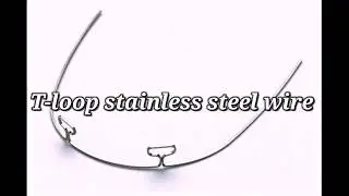 Orthodontic wires video 4 ( T-loop wire )