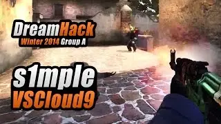 DreamHack Winter 2014 - s1mple vs Cloud9 - [ACE]
