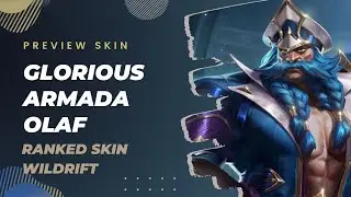 Preview Skin Ranked Glorious Armada Olaf LOL Wild Rift #riotgames #wildriftindonesia #gameplay